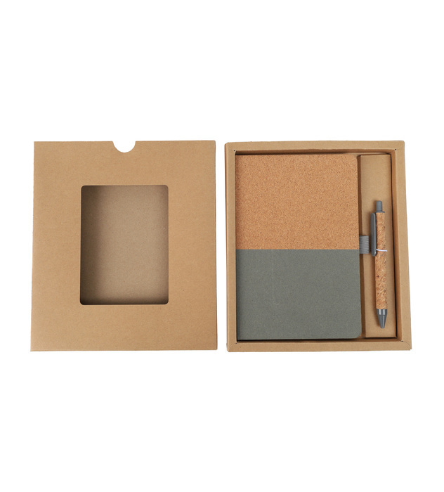 Almanac Cork Notebook & Pen Set – A5 Eco-Friendly Gift Set